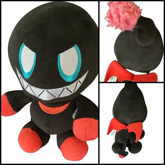 Rare Sega Sonic the Hedgehog Dark Chao by TOMY Collectible 12”Plush Toy Doll - Picture 1 of 13